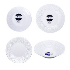 Luminarc 餐具套組 IB0019, 湯盤+餐盤+甜品盤+多功能碗, 1套