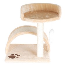 HeLLO Mangchi 貓跳台 D2 小型, 米色, 1個