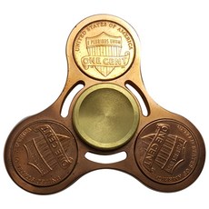 HD 메탈 고급형 스피너 YY3061 + 케이스, 혼합 색상, 1개