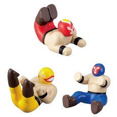 DECOLE 件套摔跤手裝飾道具, 黃色, 藍色, 紅色