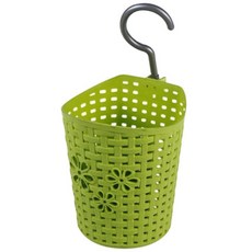 망고 후크형 바스켓 키친 다용도 보관함, 그린, 1개