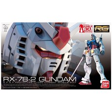 반다이 RG RX-78-2 건담 프라모델 0163280, 1개