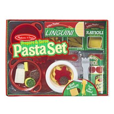 Melissa and Doug Pasta Cooking Play House Set MD9361, 混色