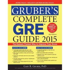 Gruber's Complete GRE Guide 2015, Sourcebooks Inc