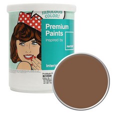 노루페인트 팬톤 내부용 실내벽면 무광 페인트, 181031Toffee, 1L, 1개