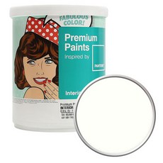 노루페인트 팬톤 내부용 실내벽면 무광 페인트, 110103CreamWhite, 1L, 1개