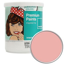 노루페인트 팬톤 내부용 실내벽면 무광 페인트, 141513Blossom, 1L, 1개