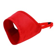 펫나인 반려동물 훈련용 입마개 1호, 레드, 1개