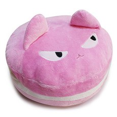 ANINARA 貓咪馬卡龍造型靠墊, 渡渡鳥（粉色）