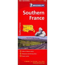 Michelin Southern France / Michelin France Sud: 725 National, Michelin Travel Pubns