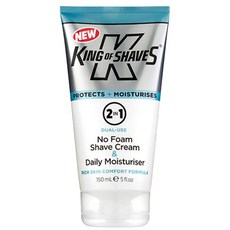 KING OF SHAVES 2in1 剃須膏, 150毫升, 1個
