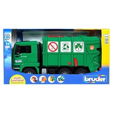 bruder MAN 清潔車操作玩具 BR02753, 綠色