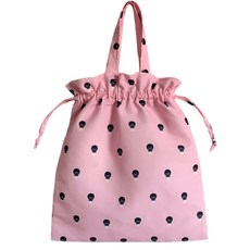 仿棉防水多功能尿布收納袋, 黑色電燈泡款, 1個