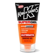 KING OF SHAVES 超級剃須凝膠充電, 150毫升, 1個