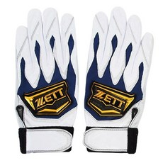 제트 야구 배팅 장갑 양손착용 세트 BGK530, WHITE + NAVY