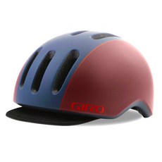 지로 리버브 2018 자전거 헬멧, 매트 마룬 + 다크 블루, 1개