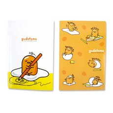 구데타마 2018년 만년형 다이어리 2종 세트, 혼합 색상