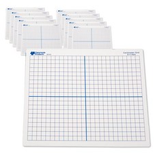 러닝리소시즈 화이트보드 XY좌표 그래프 매트 소그룹 세트 LR39143, 1세트