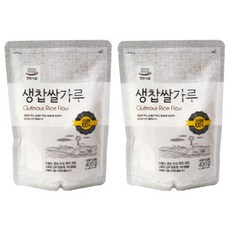 전원식품 생찹쌀가루, 400g, 2개