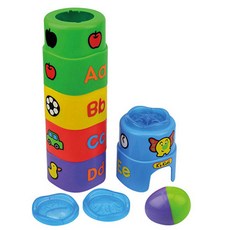 케이스키즈 스마트 컵쌓기 완구 KA10629, 혼합 색상, 1개