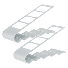 River Green 遙控器收納架 白色, 2個