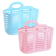 River Green柔軟沐浴籃 藍色+粉色, 2件, 藍+粉色