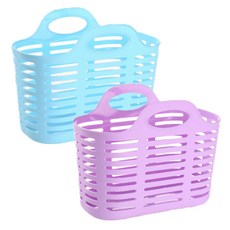 RIVER-GREEN 軟浴籃藍+紫, 2件