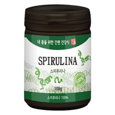 초담식품 스피루리나 분말 + 계량스푼, 100g, 1개