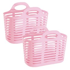 River Green柔軟沐浴籃 粉色, 2件