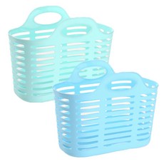 River Green柔軟沐浴籃 天藍色+藍色, 2件