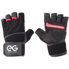 에르고기어 남성용 헬스 장갑 EG-G2040A, Red + Black, 1개