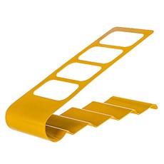 리버그린 리모콘 정리 받침대 옐로우, 1개