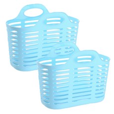 River Green柔軟沐浴籃 藍色, 2件