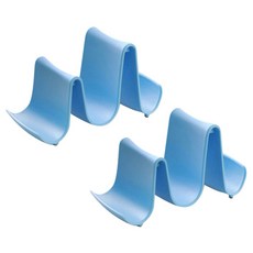 마켓감성 냄비 뚜껑 꽂이, 블루, 2개입