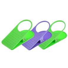 마켓감성 집게 컵 홀더, 랜덤 발송, 3개입