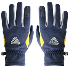 지맥스 파이로텍 스마트 방한장갑, 네이비, 1개