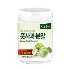 산초로미 고농축 국내산 풋사과 분말, 100g, 1개