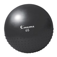 iWANNA 多功能防爆瑜珈球, 黑色