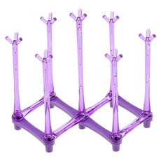 마켓감성 접이식 컵 홀더, 퍼플, 1개