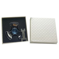 HD 메탈 고급형 피젯스피너 DJ3011 + 케이스, 혼합 색상, 1개