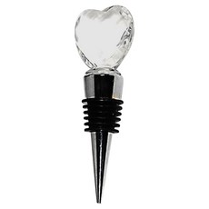 이코디 크리스탈 하트 와인 스토퍼, 혼합 색상, 1개