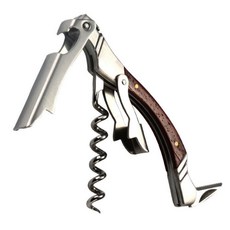 이코디 멀티 스틸 우드 와인 오프너, 혼합 색상, 1개