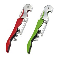 이코디 컬러버드 와인 오프너 스틸, 랜덤 발송, 2개입