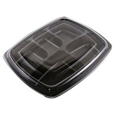 투고팩 5칸 일회용 도시락용기 JB033, 50개입, 1개