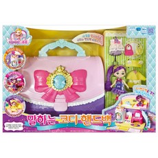 영실업 페어리쥬쥬 말하는 코디 핸드백, 혼합 색상, 1개