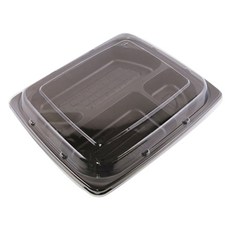 투고팩 4칸 일회용 도시락용기 JB102, 50개입, 1개