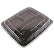 투고팩 3칸 일회용도시락 JB100, 50개입, 1개