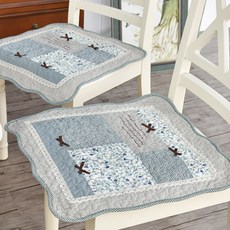 花朵印花坐墊 4片入, Type 5