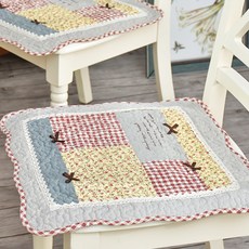 花朵印花坐墊 4片入, Type 4