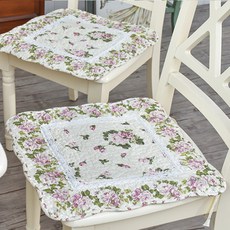 花朵印花坐墊 4片入, Type 17